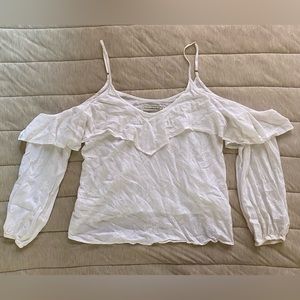 Abercrombie and Fitch sheer long sleeve top